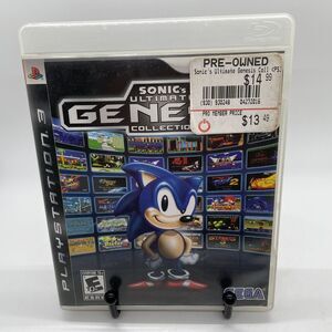 Sonic's Ultimate Genesis Collection (Sony PlayStation 3, PS3) CIB Complete